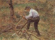 Camille Pissarro The Woodcutter oil painting on canvas